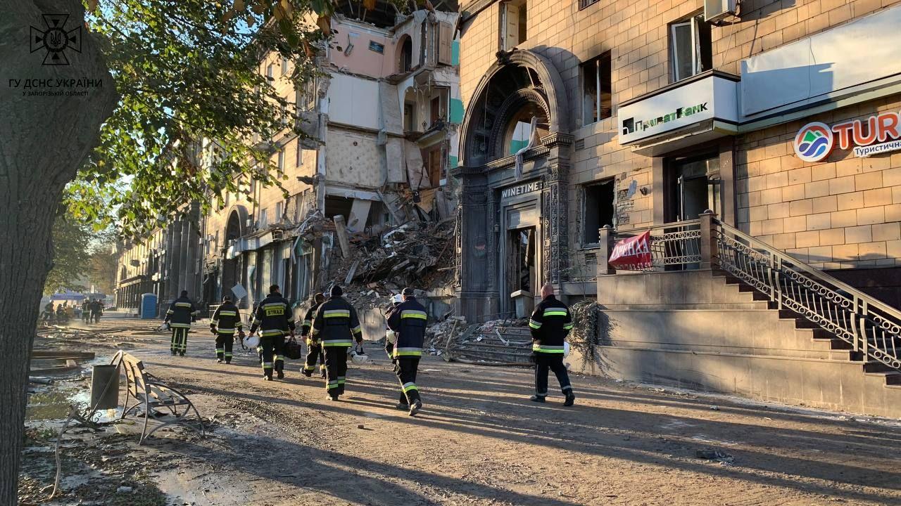 Bombardované Záporožie (4).