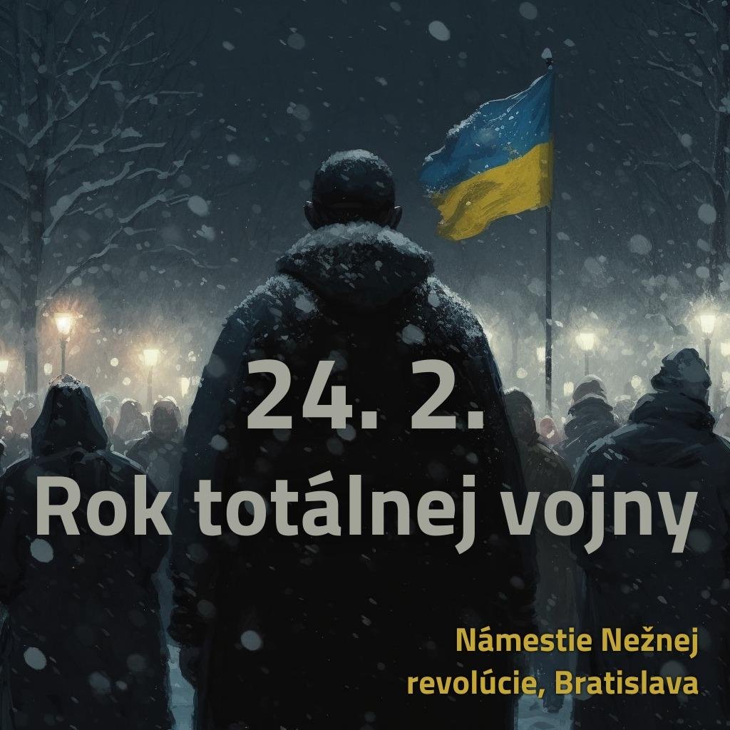 Iniciatíva Mier Ukrajine organizuje benefičné podujatie pri príležitosti výročia vojny na Ukrajine