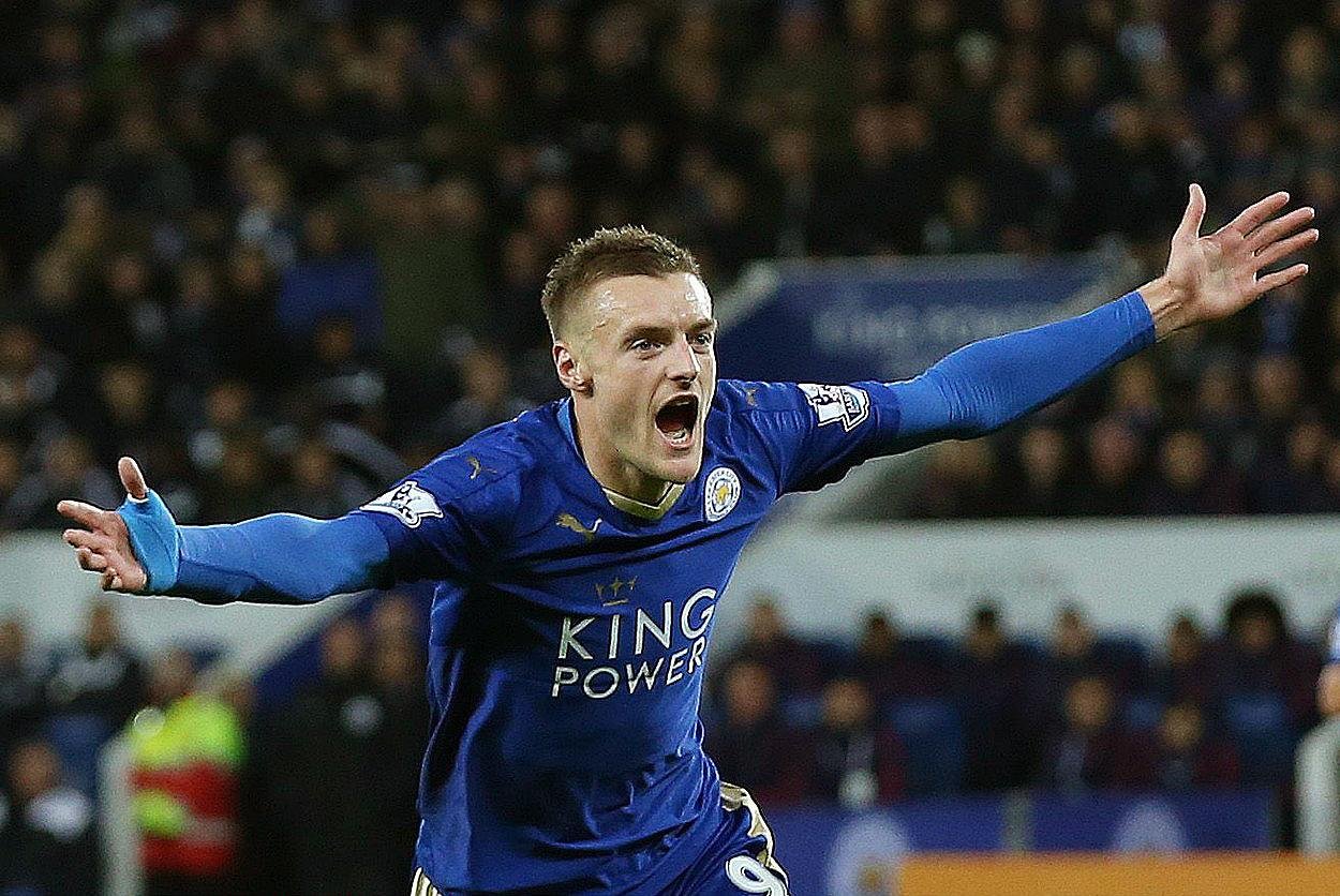 Jamie Vardy. Pamätajte si to meno