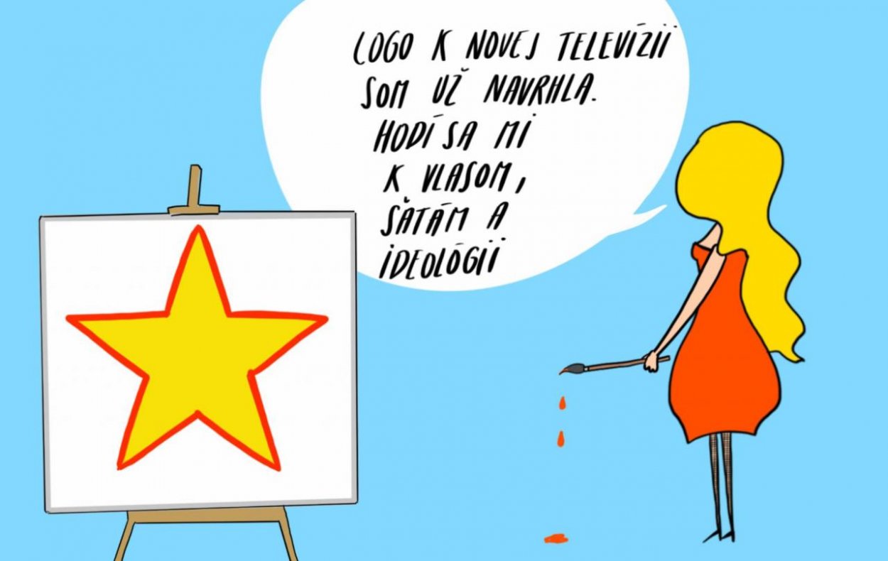 Rosie Naive Art: Nové logo televízie StaR