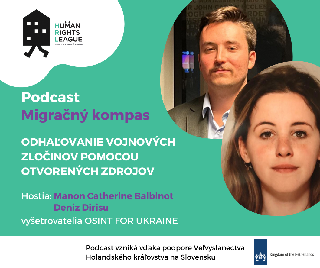 .migračný kompas: Odhaľovanie vojnových zločinov pomocou otvorených zdrojov