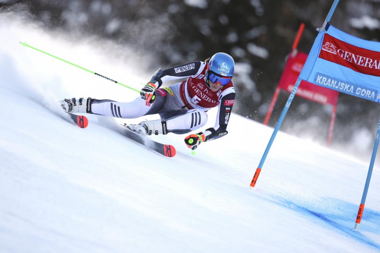 Vlhová v Kranjskej Gore tesne pod pódiom. Trošku som sa trápila, vraví Slovenka