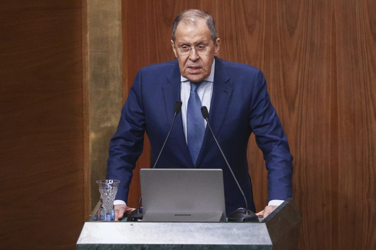 Cieľom Ruska je zvrhnúť prezidenta Zelenského, vyhlásil Lavrov