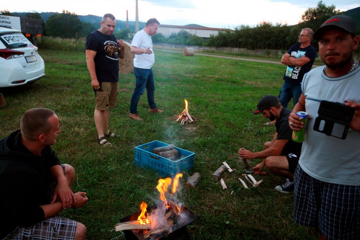 Reportáž z protestu farmárov: Iná farma