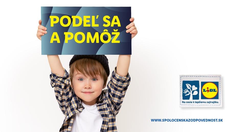 Podeľ sa a pomôž, potravinová zbierka aká tu ešte nebola