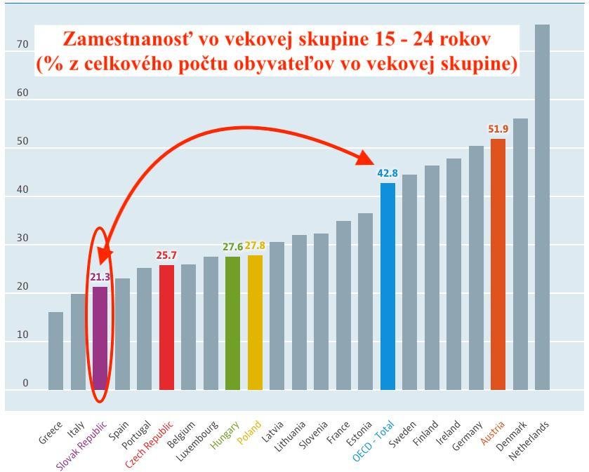 Dáta bez pátosu: Pracujú na Slovensku mladí? 