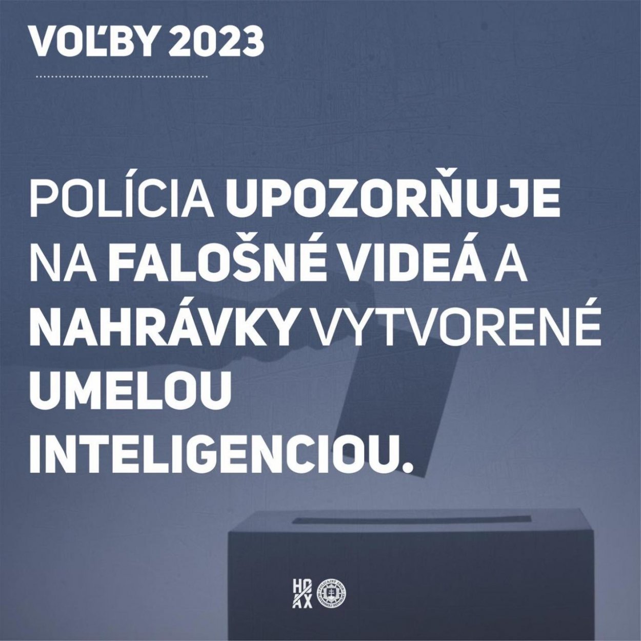 Polícia varuje, že v súvislosti s voľbami môže dôjsť k zneužívaniu umelej inteligencie