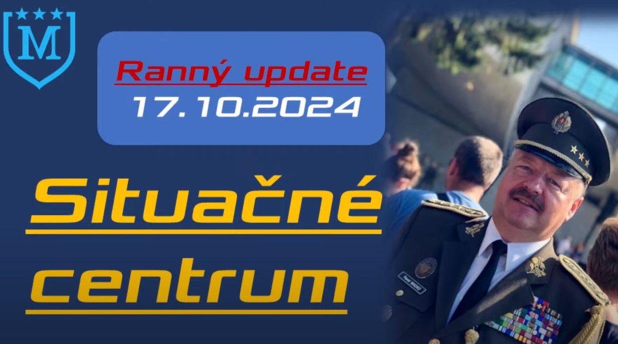 Prezident Zelenskyj predstavuje plán víťazstva spojencom (Denný update 17. 10. 2024)