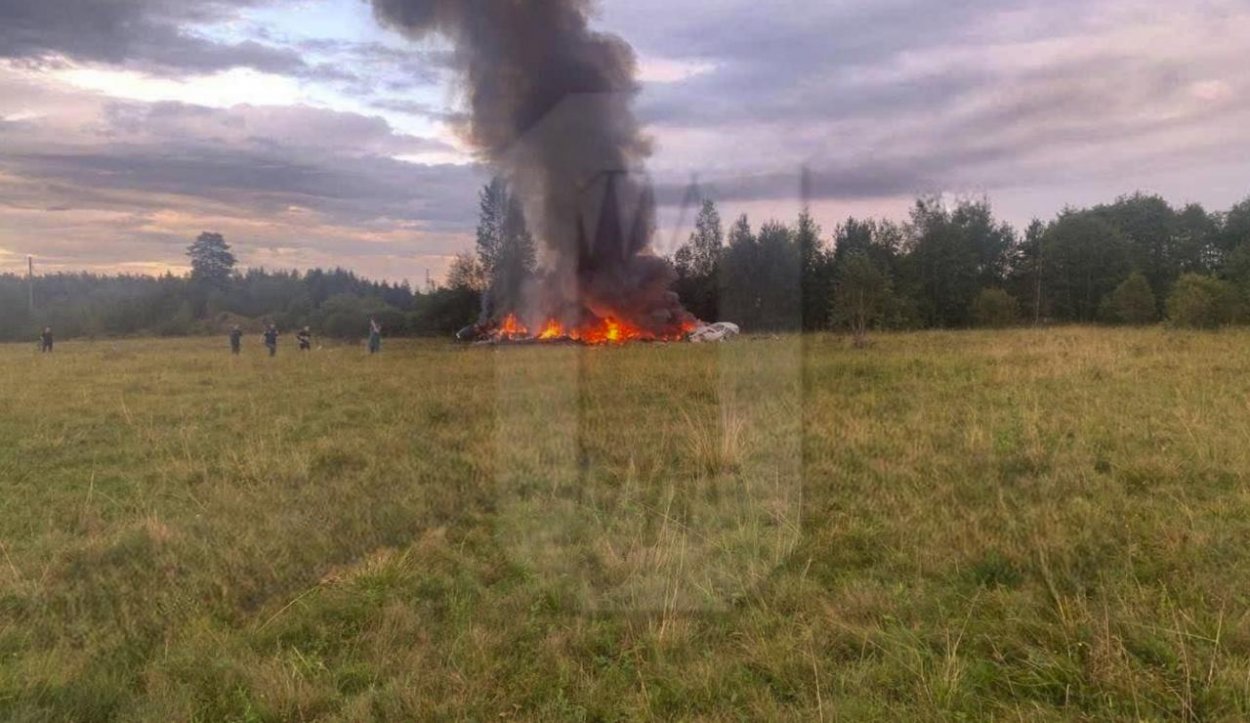 Prigožin bol na palube havarovaného lietadla, potvrdil ruský letecký úrad