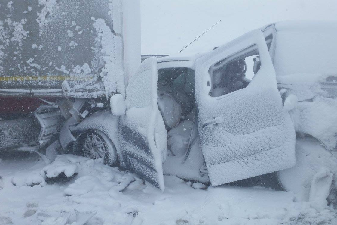 AKTUALIZOVANÉ: Na diaľnici D1 došlo k reťazovej dopravnej nehode