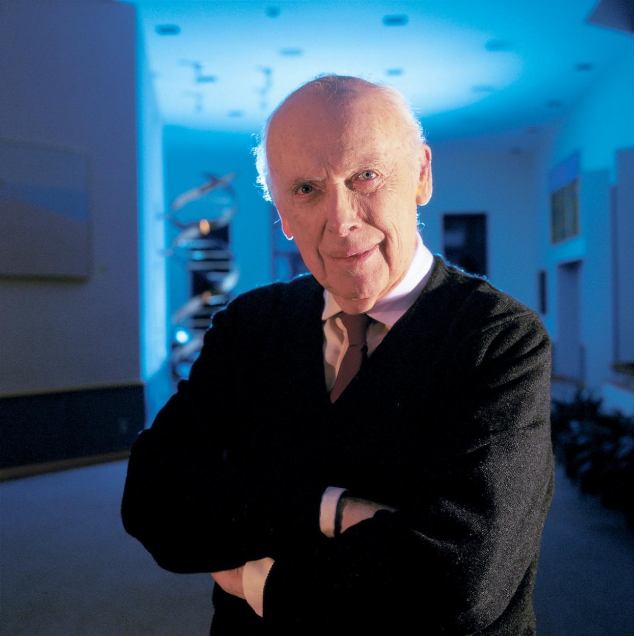 Spoluobjaviteľ DNA James Watson oslavuje 95 rokov