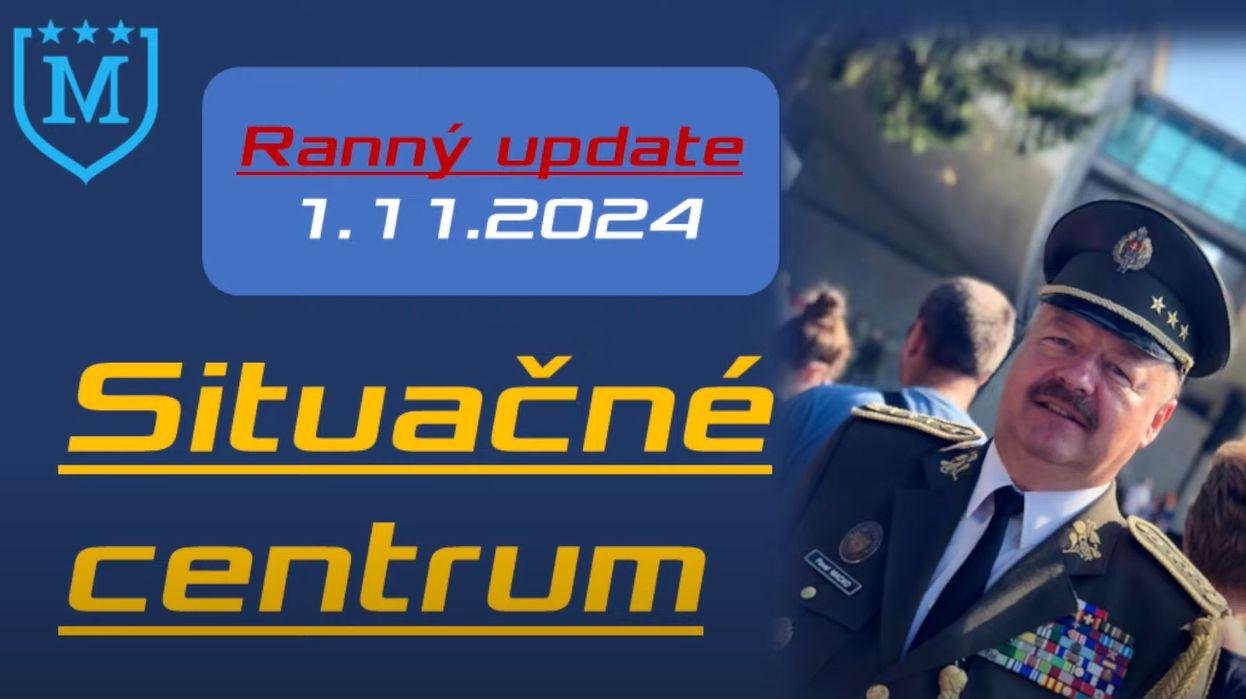 Ukrajina sa pripravuje na boj proti dvom agresorom (Denný update 1. 11. 2024)