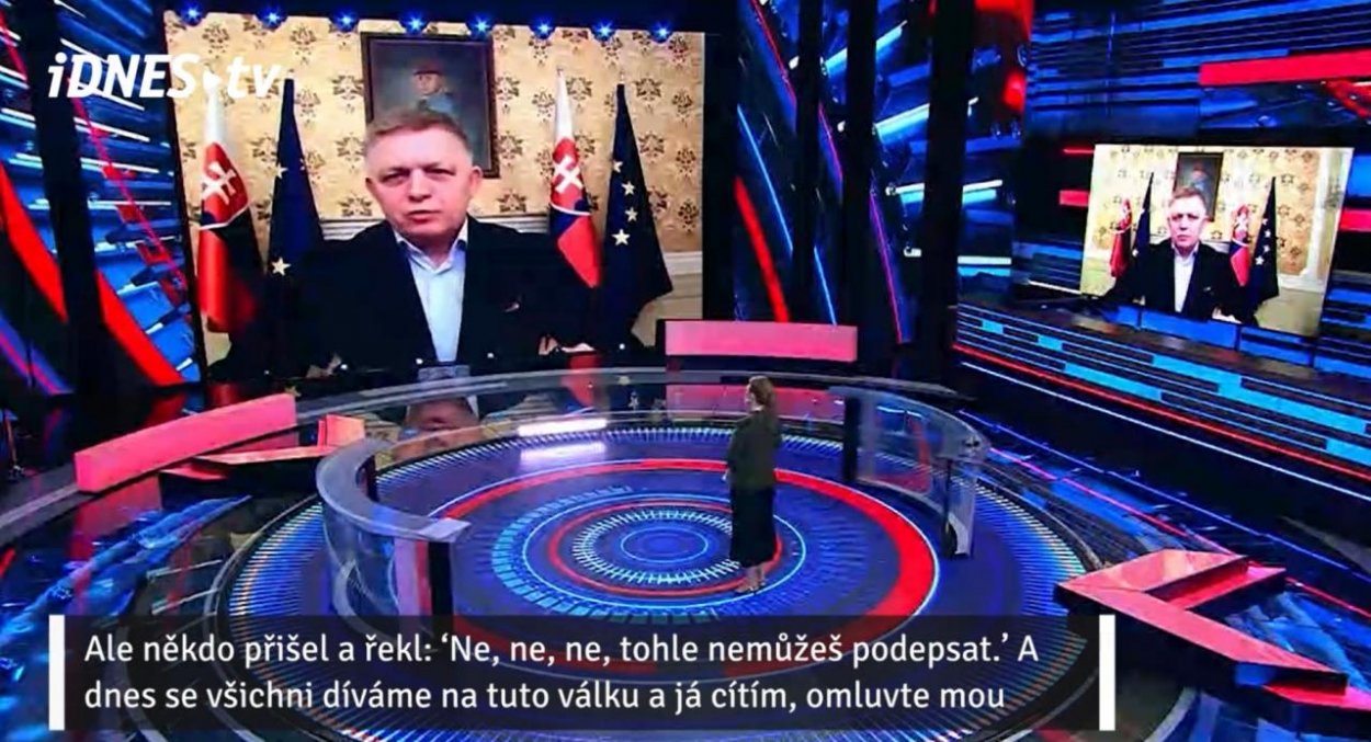 Hnutie Slovensko: Vystúpenie premiéra v ruskej propagandistickej televízii je medzinárodnou hanbou