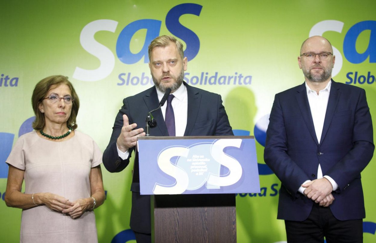 Vláda svojím divadlom na hranici odkláňa pozornosť od čistiek v polícii, myslí si SaS a PS