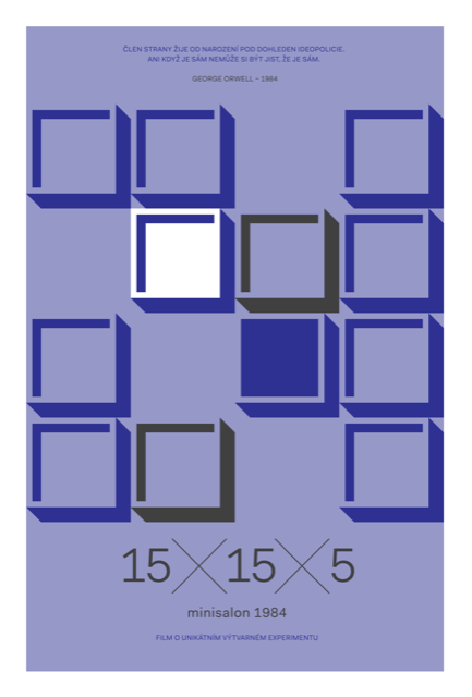 Československý film o unikátnom výtvarnom experimente a najväčšej zbierke súčasného umenia 15x15x5 (Minisalon 1984)