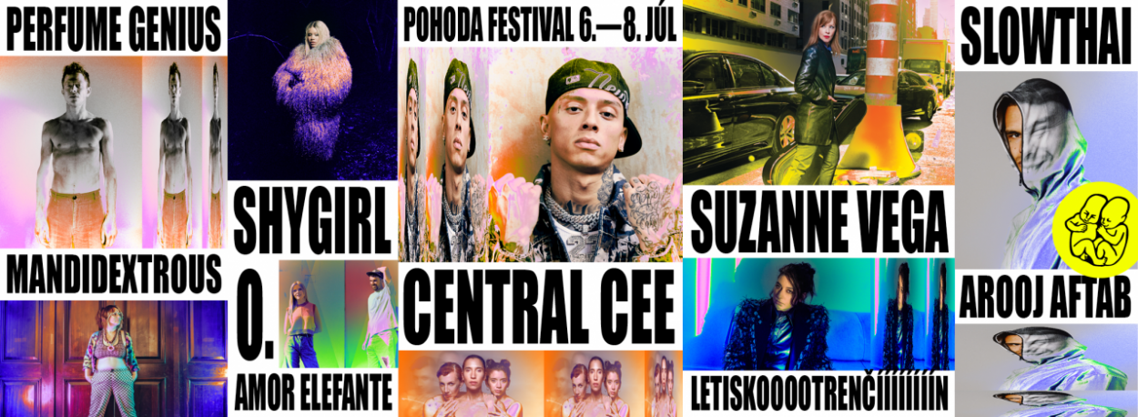 Na Pohode 2023 vystúpi rapová hviezda Central Cee, Slowthai, či legenda Suzanne Vega