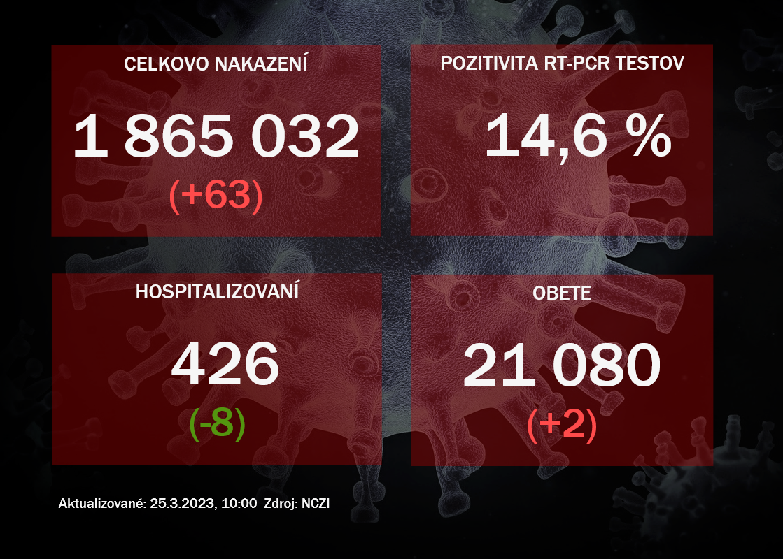 Koronavírus ONLINE: Za piatok pribudli dve obete vírusu