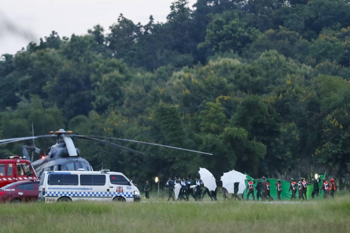 Napínavá záchranná akcia v Thajsku dopadla úspešne