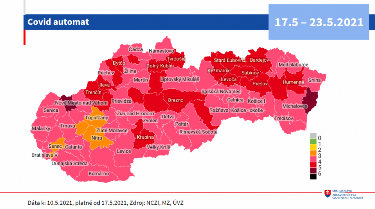 Od budúceho týždňa sa menia pravidlá. Platia aj nové opatrenia v nemocniciach či na podujatiach