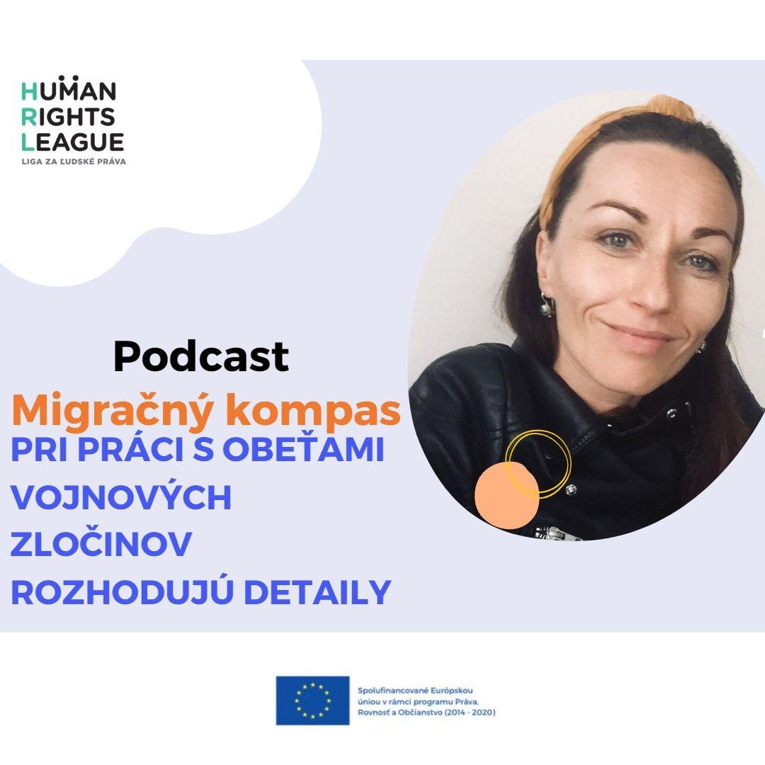 .migračný kompas: Práca s obeťami vojnových zločinov si vyžaduje úctu a trpezlivosť