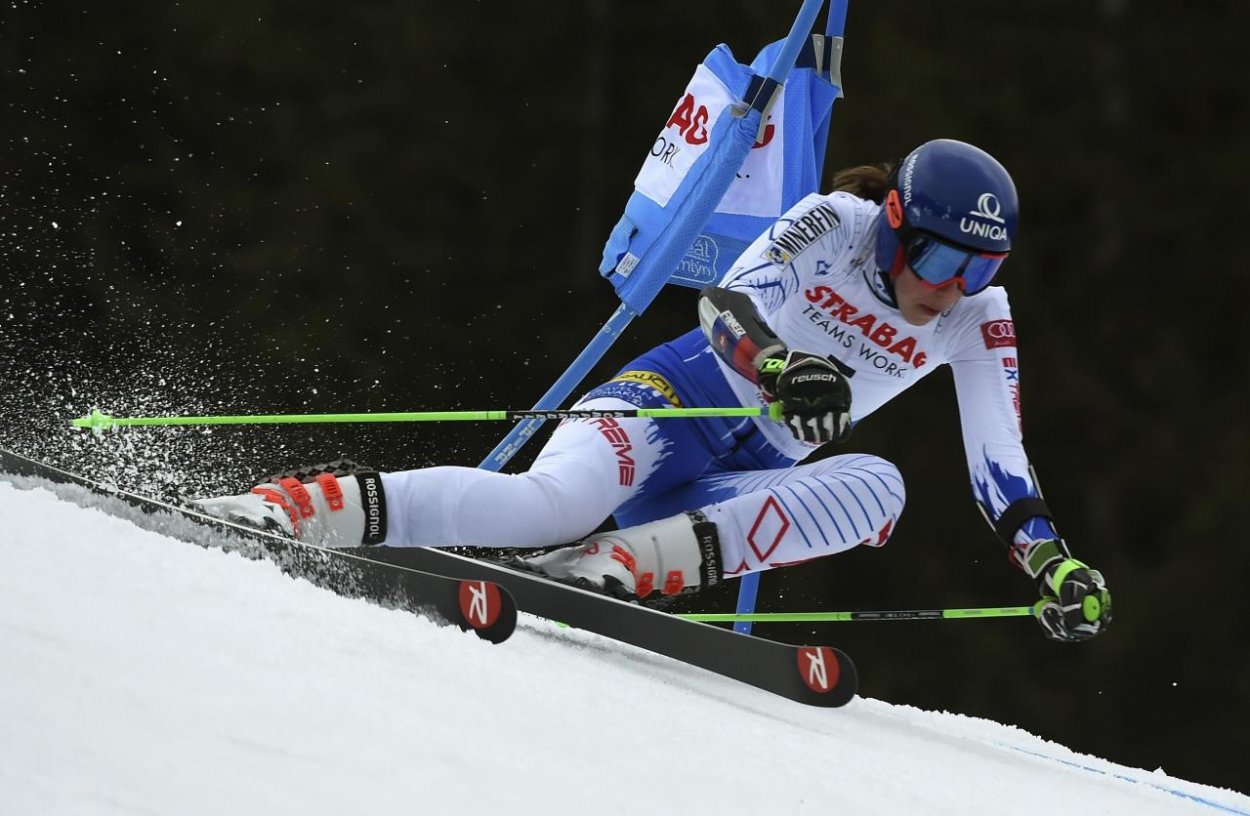 Petra Vlhová vyhrala obrovský slalom v Špindlerovom Mlyne