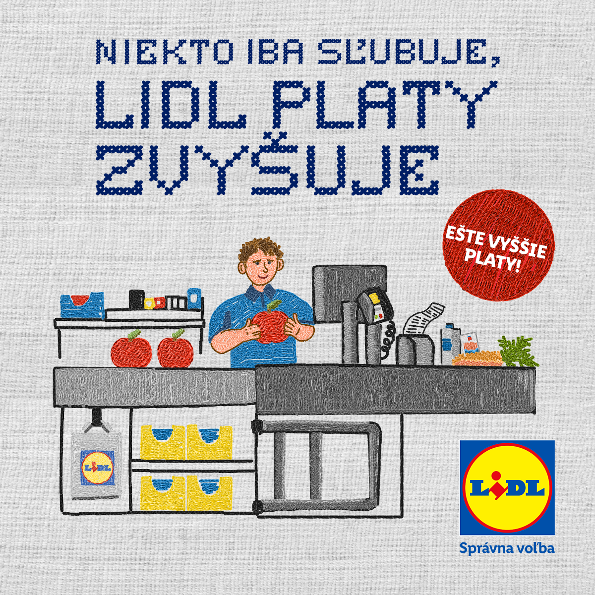 Najzamestnávateľ Lidl zvyšuje platy o viac ako 12 miliónov eur