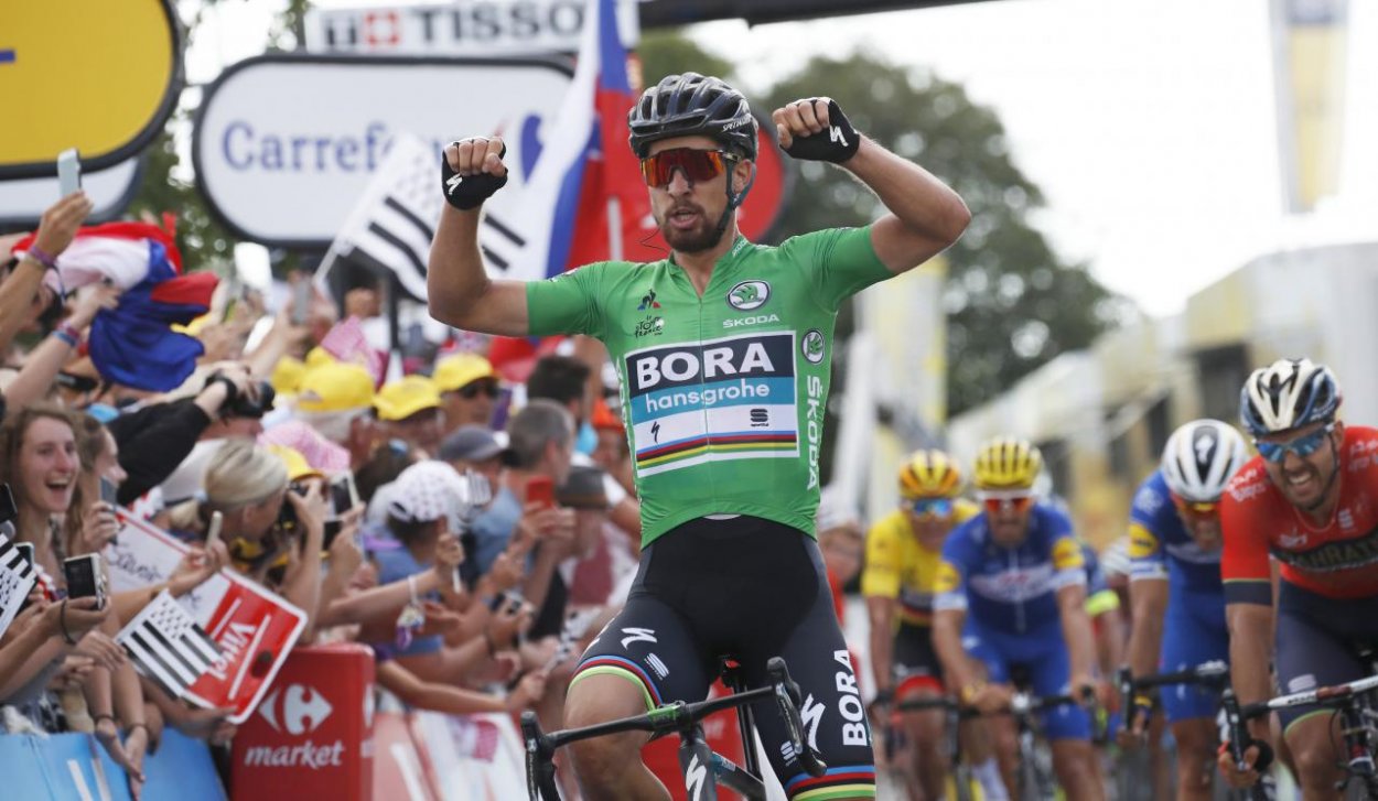 Peter Sagan to opäť dokázal! Vyhral piatu etapu, v náročnom finiši nemal konkurenciu