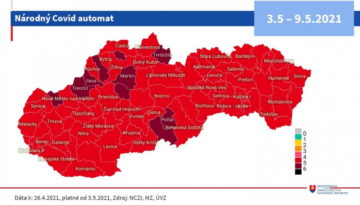 Prichádza ďalšie uvoľnenie od pondelka. Kedy nemusím ukazovať test a ako sa zmenil zákaz vychádzania? (+ grafy)