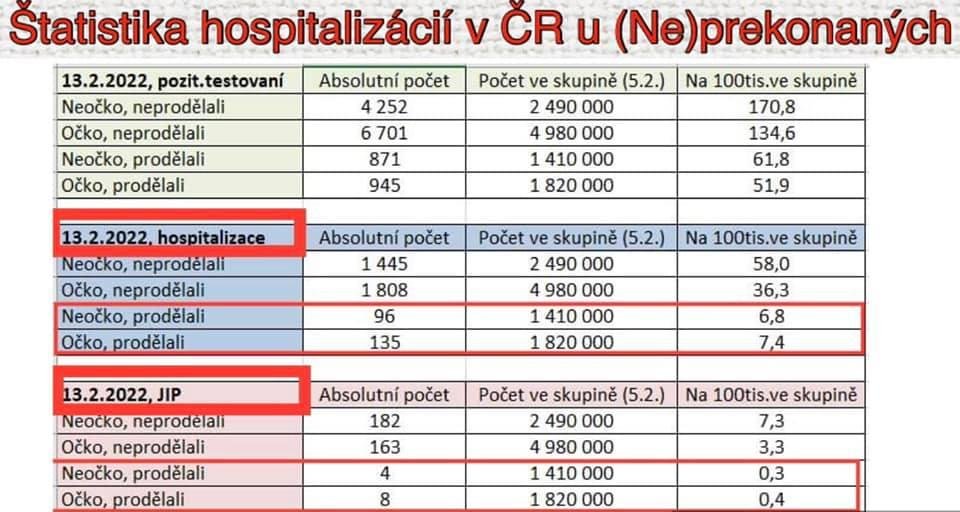 Dáta bez pátosu: Kto v pandémii plní nemocnice? Dáta z Čiech