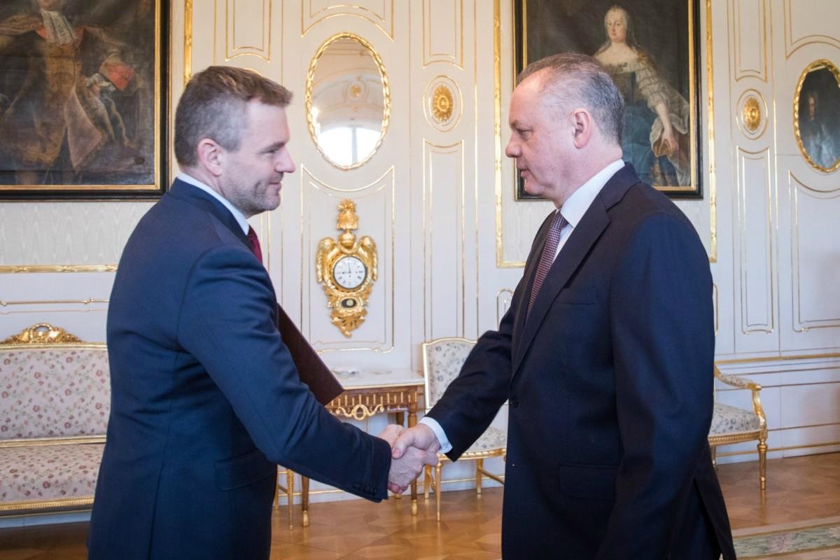 Andrej Kiska vymenoval novú vládu Petra Pellegriniho