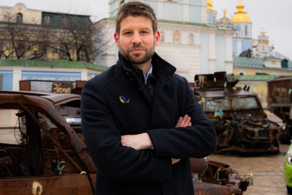 Delegácia PS s Michalom Šimečkom je v Kyjeve