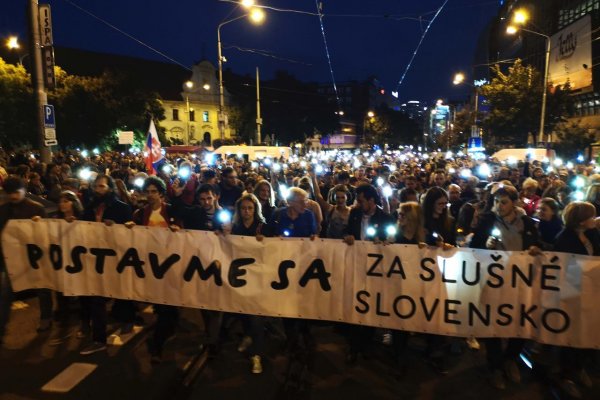 Protest na druhé výročie vraždy bude organizovať SaS. Rozhodlo žrebovanie