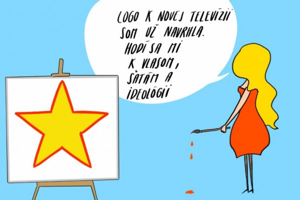 Rosie Naive Art: Nové logo televízie StaR