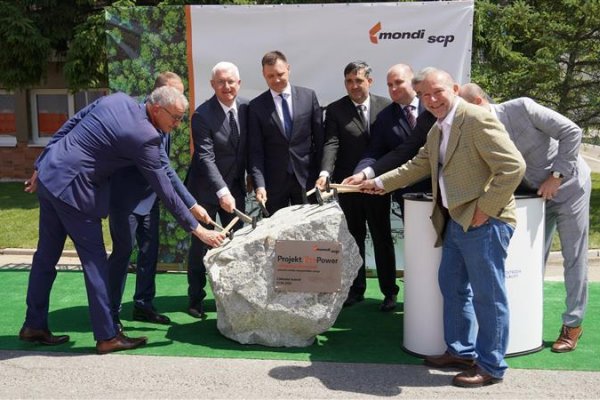 Mondi SCP spustilo výstavbu moderného energetického zdroja pre udržateľnú budúcnosť 