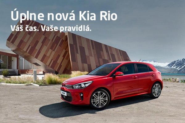 Buďte pánmi svojho času vďaka novej Kia Rio