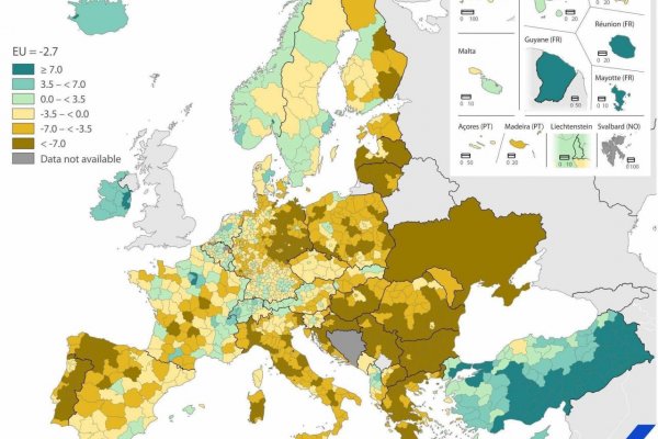 Dáta bez pátosu: Prirodzený prírastok/úbytok obyvateľstva v EÚ