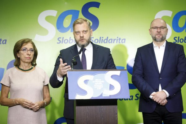 Vláda svojím divadlom na hranici odkláňa pozornosť od čistiek v polícii, myslí si SaS a PS