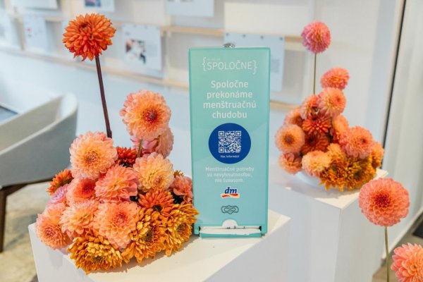 dm vyzýva na rozhovory o ženskom zdraví a prináša do škôl bezplatné menštruačné potreby