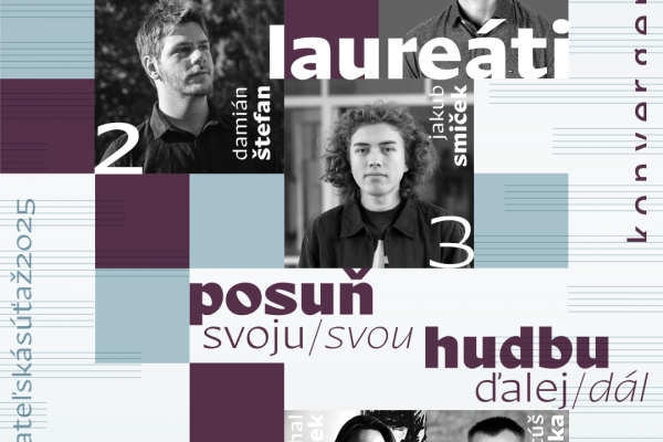 Štvrtý ročník skladateľskej súťaže Konvergencií pozná svojich laureátov 