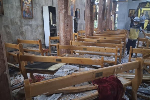 Sýria: Pri samovražednom útoku IS na kostol v Damasku zahynulo 20 ľudí