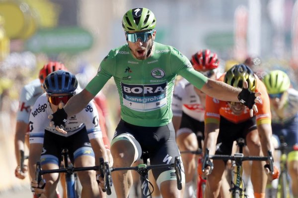 Peter Sagan vyhral piatu etapu Tour de France