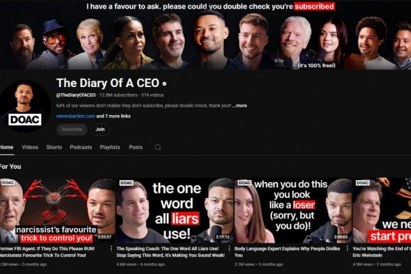 The Diary of a CEO – jeden z najpočúvanejších podcastov