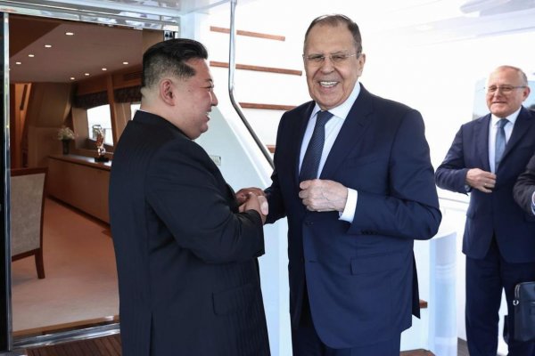 Lavrov sa v KĽDR stretol s Kim Čong-unom