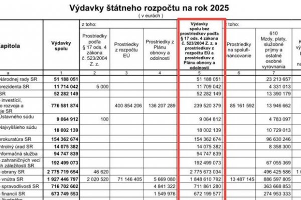 Dáta bez pátosu: Pán minister, tu je recept, cez doma urobené džemy a keksy to nepôjde. Fakt nie