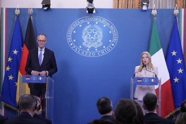 Merz a Meloniová uzavreli dohodu o posilnení hospodárskej a vojenskej spolupráce