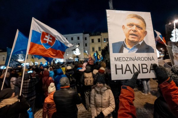 Banská Bystrica – masa v uliciach