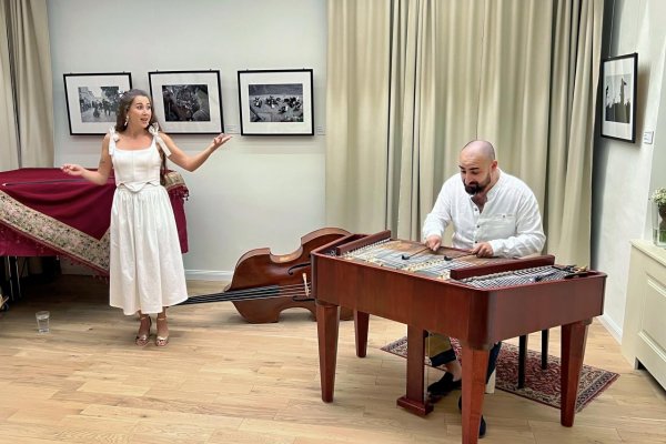 Simona Hulejová a Ľubomír Gašpar v dome Albrechtovcov: Mágia naživo