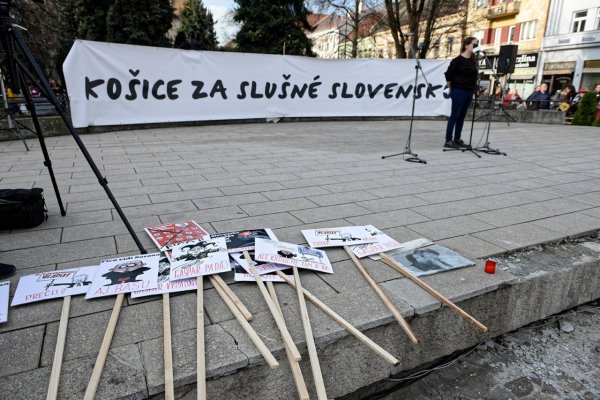 Spoluorganizátor protestov: Ja žijem v slušnej krajine