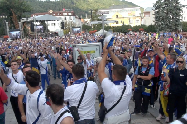 Fanúšikovia Bosny a Hercegoviny boli hluční, ale výtržnosti nerobili