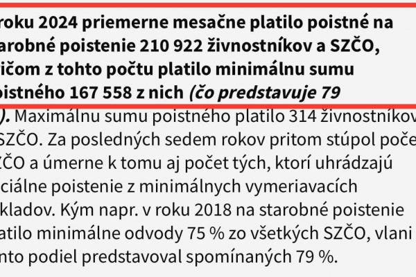 Dáta bez pátosu: Koniec živnostníka na Slovensku
